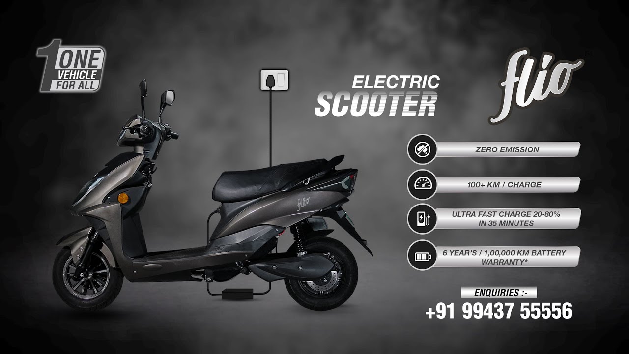 Ozotec Flio Electric Scooter