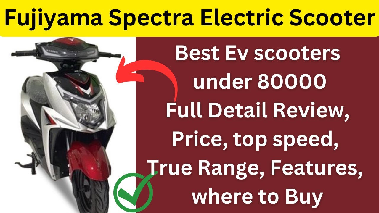 Fujiyama Spectra Electric Scooter